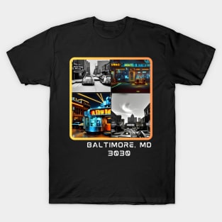 BALTIMORE, MD 3037 DESIGN T-Shirt